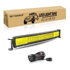 Skyworld 22INCH 7D Yellow Light Bar 270W Curved Flood Spot Combo Beam Led... New. Price: $94.04.