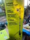 Ryobi PCL691B Hybrid Tri-power Tripod Light (tool Only) New. Price: $240.00.