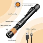 Everbrite 300 Lumens Edc Flashlight Rechargeable Pen For Camping With Clip New. Price: $16.99.