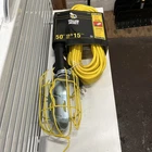 16/3 50FT 12A Yellow Sjtw Trouble Light Work With Metal Guard And Outlet New. Price: $29.99.