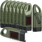 Leelosp 9 Pieces Hand Crank Flashlight Solar Powered For Emergencies New. Price: $64.42.