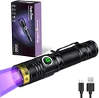 Uv 395NM Flashlight Usb Rechargeable Ultraviolet Led Woods Lamp Portable New. Price: $20.95.