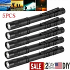 5PCS Led Flashlight Portable Torch Lamp Clip Mini Penlight Us New. Price: $16.99.