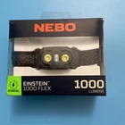 Nebo Einstein 1000 Flex Headlamp NEB-HLP-0007 (open Box Item) Rechargeable New. Price: $22.87.