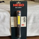 Nebo Big Larry 600 Lumen Work & Flashlight W/ Magnetic Base New. Price: $14.99.