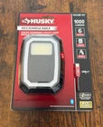Husky Rechargeable Color Changing Utility Light With Bluetooth Speaker New. Price: $26.00.