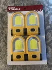 16 Hyper Tough Pocket Work Light 300-LUMEN 4-PK Led Magnetic New. Price: $62.99.
