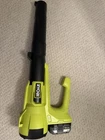 Ryobi One+ 18V Lightweight Handheld Leaf Blower Kit W/ Battery & Charger PCL630 Open. Price: $89.99.