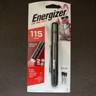 Energizer 115 Lumens Led Pen Pocket Flashlight W/clip 2 Aaa Batt Incl New. Price: $11.49.