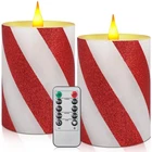Retisee 2 Pcs Flameless Pillar With Remote Timer Stripe... New. Price: $37.19.