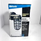 Woods L1707SVAB Vandal Resistant 150W Incandescent Security Light Open Box. Price: $16.00.