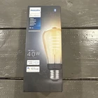 Philips Hue White Ambiance Led Filament Light Bulb 550 Lumens New. Price: $24.99.