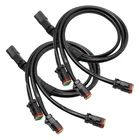 Cadufuelly 3 In 1 Deutsch Dual Dt Adapter Connector Splitters Plug Y-shape New. Price: $25.39.