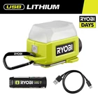 Usb Lithium Cordless Compact Area Light Kit With 2.0 Ah Battery And Charging New. Price: $35.36.
