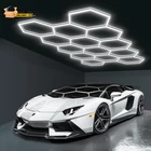 Hexagon Garage Lights, Led Honeycomb 456W, 54720LM, New. Price: $156.04.