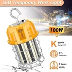 Industrial Led Temporary Work Light 100W Construction Jobsite Hanging Lamp 5000K New. Price: $71.40.