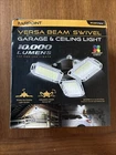 Farpoint Versa Beam Swivel Garage & Ceiling Light 10,000 Lumens Ultra Bright Open. Price: $15.00.