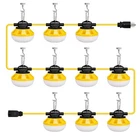 Summstar 3-PRONG 100FT Led Construction String Lights, 100W 14000LM New. Price: $101.38.