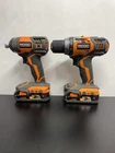 Ridgid 18V Drill Impact Driver Kit R86008VN R86034VN 2AH Batteries Bag Used. Price: $120.00.