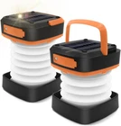 2-PACK Folding Solar Camping Lantern Flashlights, Dibms Mini Collapsible Usb Rec New. Price: $42.38.