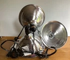 Hdx 8.5 In. 150-WATT Aluminum Incandescent Light Fixture /clamp New Set Of 3. Price: $39.99.