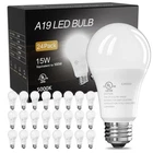 100W Equivalent Led Bulb 1500 Lm A19 5000K Daylight Nondimmable 12/24PACK New. Price: $33.99.