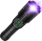 Adamstar Uv&high Lumens Flashlight Rechargeable, 2-IN-1 Powerful Blacklight Led New. Price: $64.71.