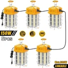 5X 150W Led Temporary Construction 5000K Tunnel Job Site Lighting Linkable New. Price: $555.75.