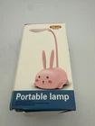 Pet.led Cute Look Portable Lamp Pink Cat Usb Rechargeable Desk Light 3W Open. Price: $16.19.