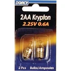 Dorcy 41-1664 Replacement Bulb, 2.25 V, 0.6 A, Screw Lamp Base, Krypton New. Price: $12.54.