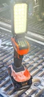 Ridgid 18V Cordless Led Work Light Battery Powered Orange/black R8696 Used. Price: $25.00.