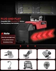 Led Light Compatible With Milwaukee 18V Battery, 7'' 100W Cordless Work... New. Price: $39.95.