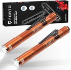 Led Pen 200 Lumens Pocket Flashlight, IP67 Waterproof, Modes, Pack New. Price: $24.76.