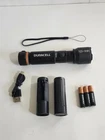 Duracell Durabeam Ultra Hybrid Led Flashlight 1500 Lm Rechargeable Or Batteries New. Price: $18.85.
