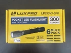 Luxpro 2AA (INCLUDED),300 Lumen Led Flashlight,with Tack Grip, 6 Pack New. Price: $60.00.