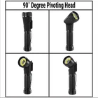 Braun 900 Lumen Rechargeable Swivel Head Led Flashlight Spot Torch New. Price: $79.99.