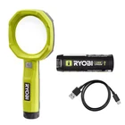 Ryobi Magnifying Light 200 Lumens Usb Lithium Cordless 3X Zoom Kit 2AH Battery New. Price: $45.00.