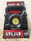 Husky 2500 Lumens Rechargeable Led Clamp Work Light Charger Included 1012 033 65 New. Price: $46.50.