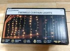 Luminar Everyday 300 Led Twinkle Window Curtain String Light Indoor/outdoor New. Price: $15.29.