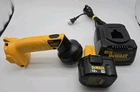 Dewalt DW904 Pivoting Head Cordless Flashlight W/ Battery + Charger Used. Price: $37.99.