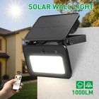 2PCS Led Solar Wall Lights Pir Motion Sensor Tri-color Outdoor Flood Lamp 1000LM New. Price: $15.99.