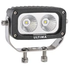 Work Lamp, Flood Beam, 1800 Lumens, Black, Rectangular New. Price: $86.99.