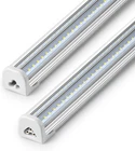 T8 Led Lights For Workshop 4FT, 50W, 6500K, Super Bright White, Clear Cove New. Price: $63.32.