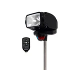 Golight Gobee Spotlight Stanchion Mount Wireless Remote Black Used. Price: $218.49.