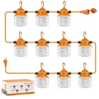 100FT Construction String Lights 150W Led Industrial Grade 15000LM 5000K I... New. Price: $138.80.