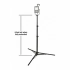 Nightstick 1514-TRIPOD For Led Scene Lights, 6' Adjustable, Black New. Price: $27.95.