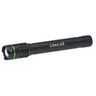 Litezall Thin Rechargeable Flashlight 2000 Lumens Aluminum Black New. Price: $38.00.