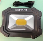 Defiant Rechargeable Magnetic Utylity Light With Power Bank 2000 Lumens Open. Price: $15.00.