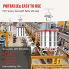 Kukuppo 150W Led Temporary Work Light Linkable Construction Jobsite Hanging Lamp New. Price: $99.45.