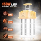 Linkable Led Temporary Work 150W, Construction Jobsite Lights Plug-n-play New. Price: $99.45.